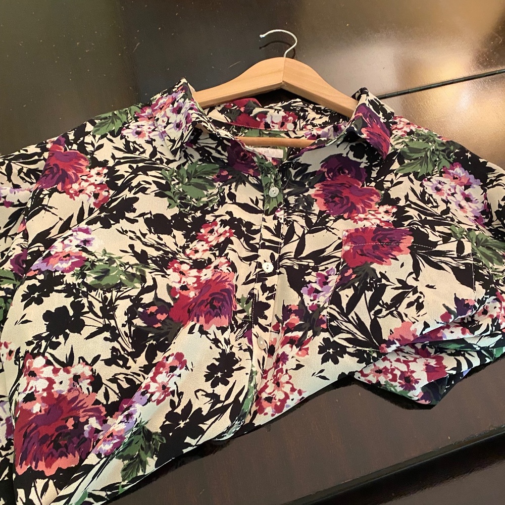 J.Jill Relaxed Fit Blouse Size 2x - Picture 4 of 4